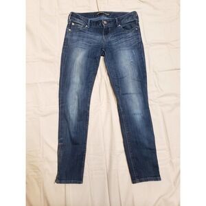 Express jeans. Stella Low Rise. Skinny Zip ankle leggings. 2R